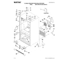 Maytag MFI2670XEW3 cabinet parts diagram