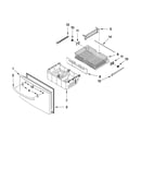 Freezer door parts