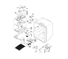 Whirlpool GI7FVCXWY00 refrigerator liner parts diagram