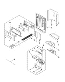 Dispenser front parts