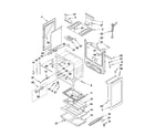 Whirlpool WFG361LVB2 chassis parts diagram