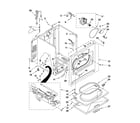 Whirlpool 7MWGD9014YQ0 cabinet parts diagram