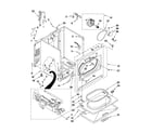 Whirlpool 7MWGD9016YM0 cabinet parts diagram