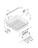 Upper rack and track parts
