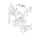 Whirlpool WED4750XQ1 cabinet parts diagram