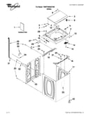 Top and cabinet parts