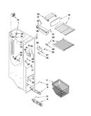 Freezer liner parts