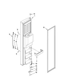 Freezer door parts