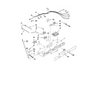 Maytag MSD2273VEW00 control parts diagram