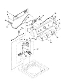Controls and water inlet parts