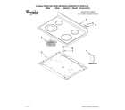 Whirlpool WFE361LVD0 cooktop parts diagram