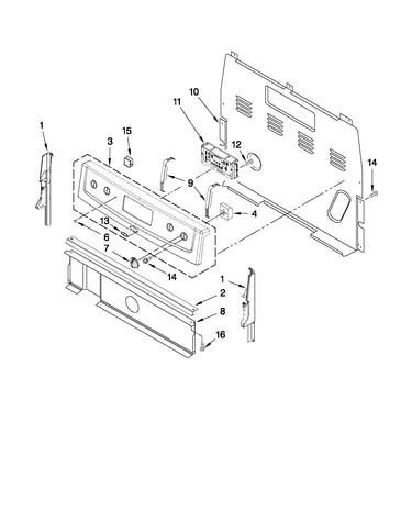 Control panel parts