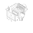 Whirlpool WFE361LVB0 door parts diagram
