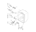 KitchenAid KFCS22EVBL1 refrigerator liner parts diagram