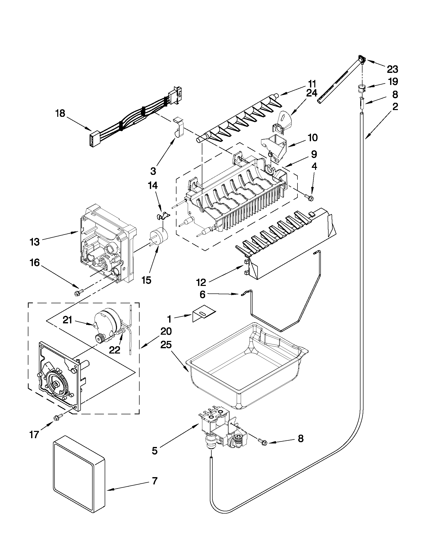 Icemaker parts