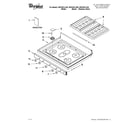 Whirlpool WFG381LVQ2 cooktop parts diagram