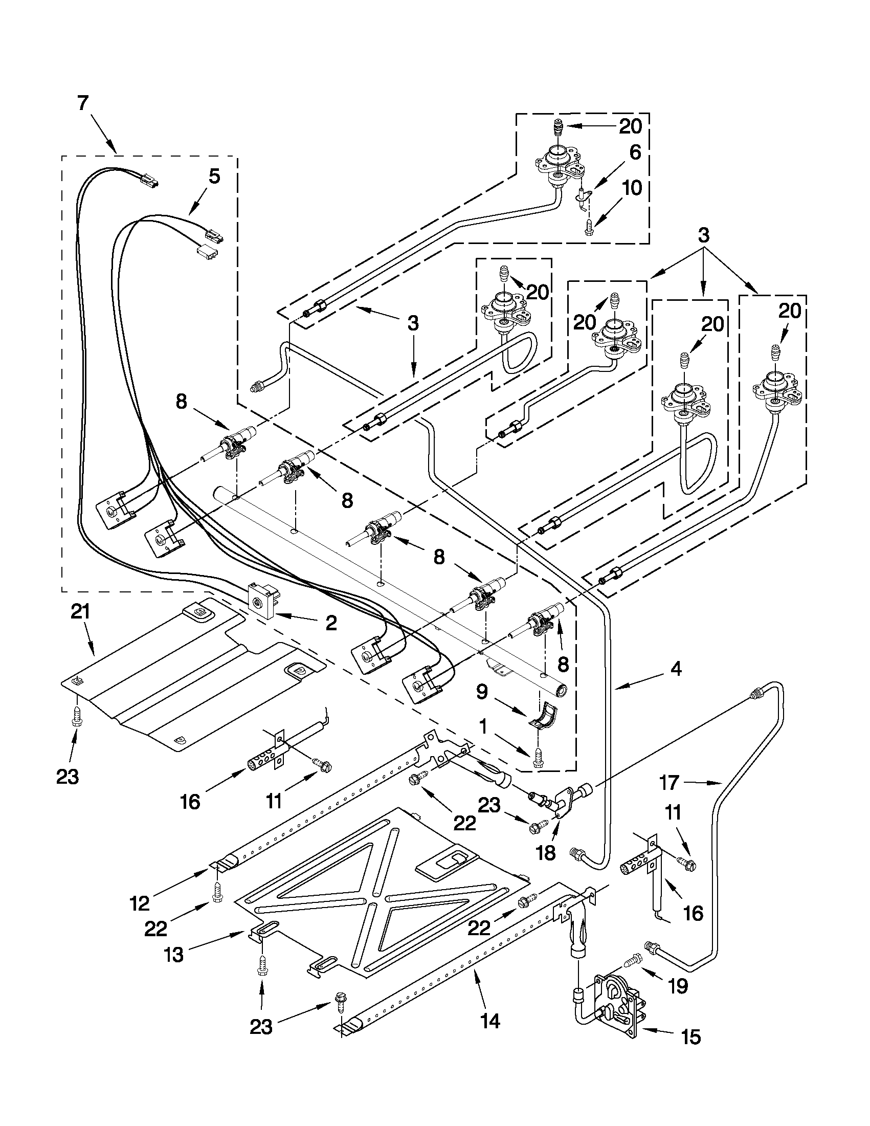 Manifold parts