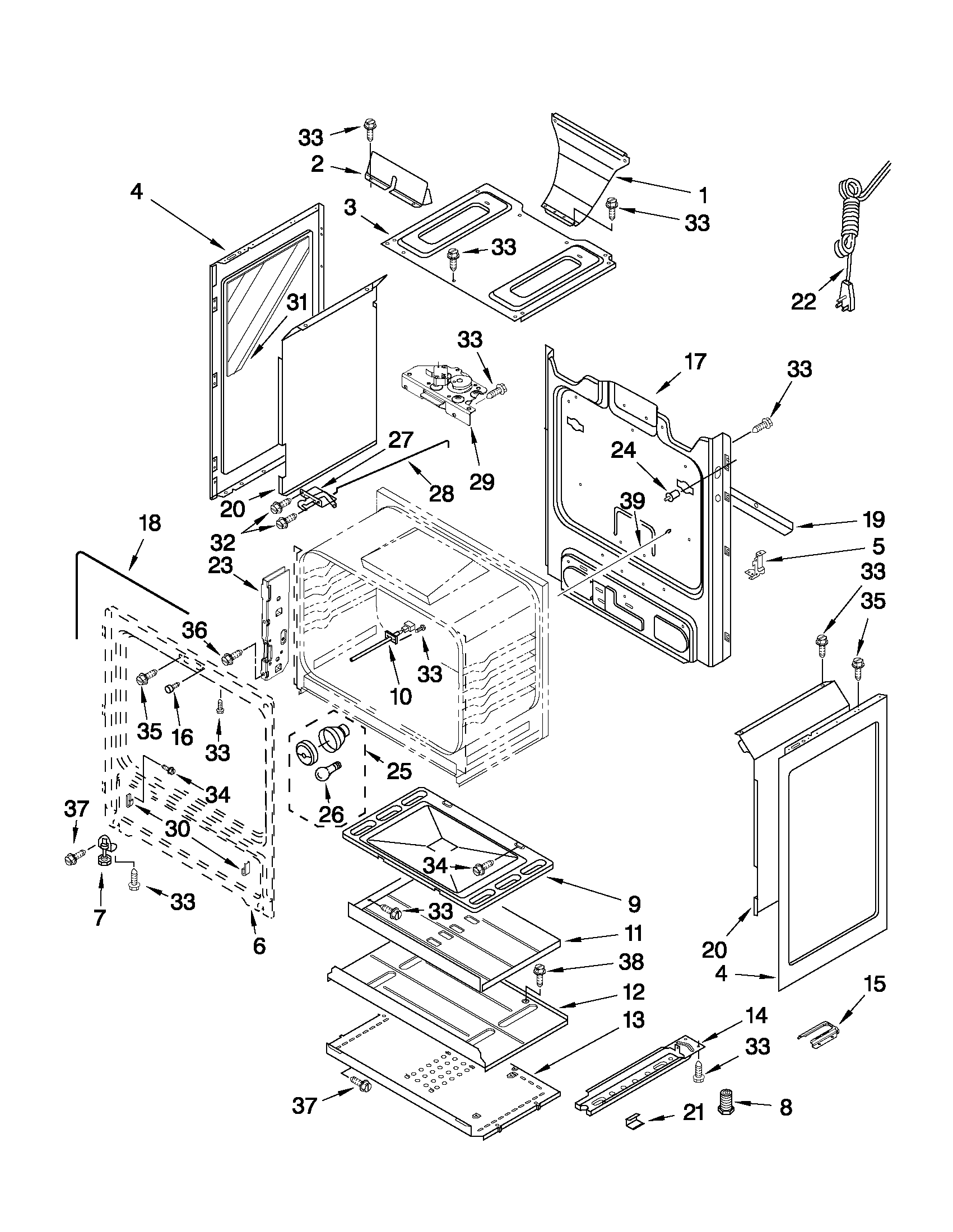 Chassis parts
