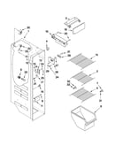 Freezer liner parts