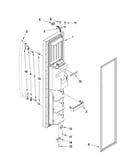 Freezer door parts