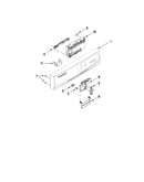 Control panel and latch parts