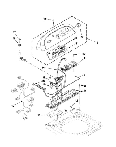 Control panel parts