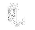 Whirlpool ED5VHEXVL03 refrigerator liner parts diagram