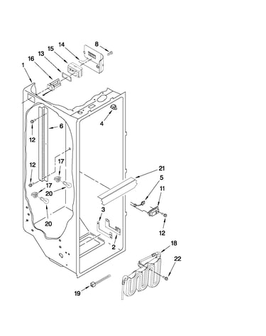 Refrigerator liner parts