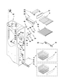 Freezer liner parts