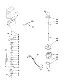Motor and ice container parts