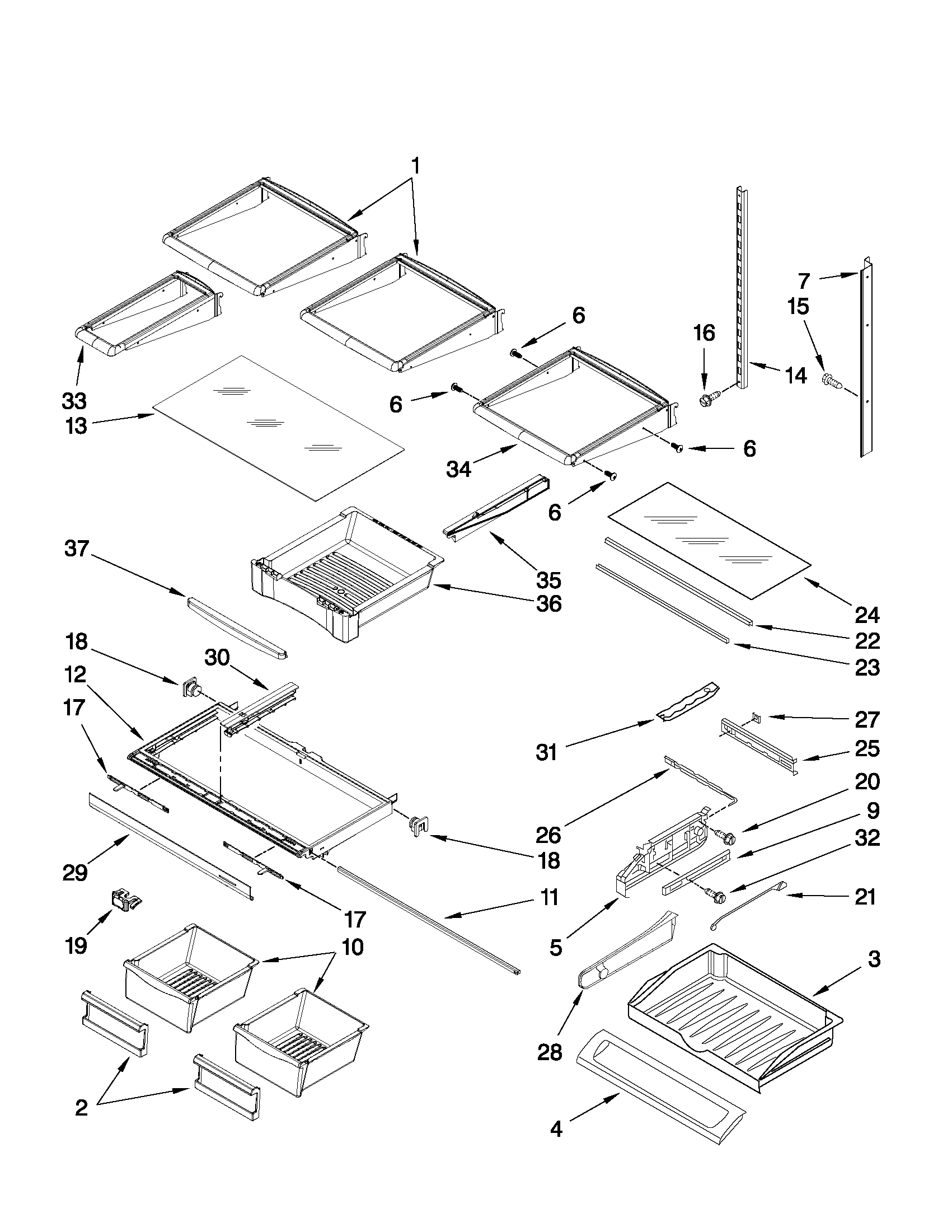 SHELF PARTS