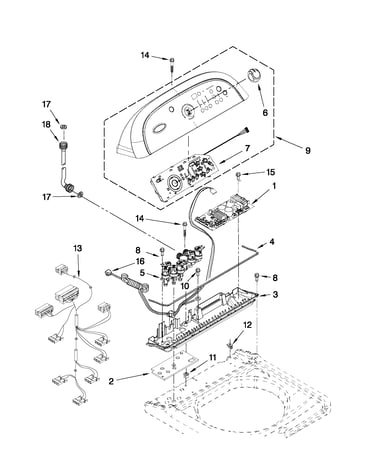 Control panel parts