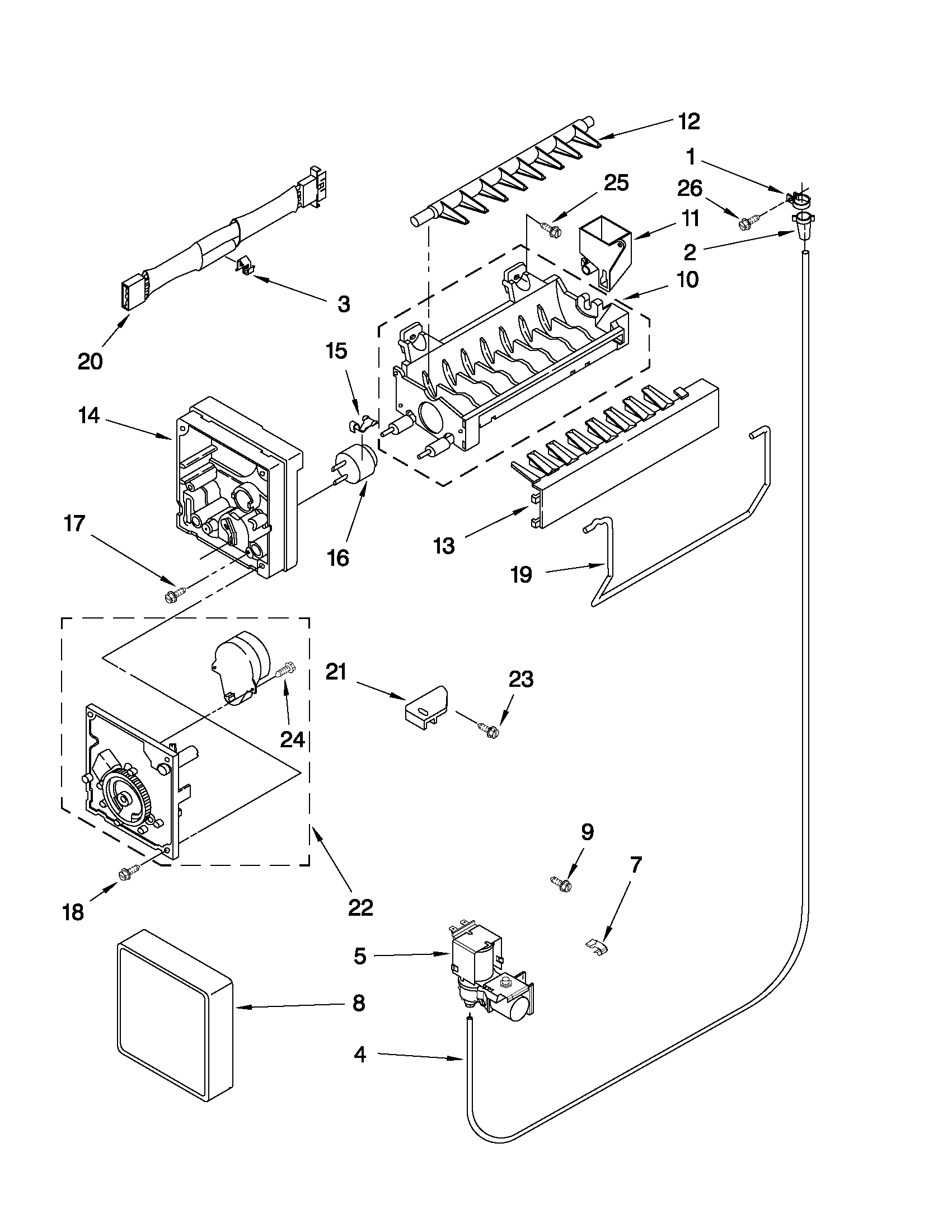 ICEMAKER PARTS