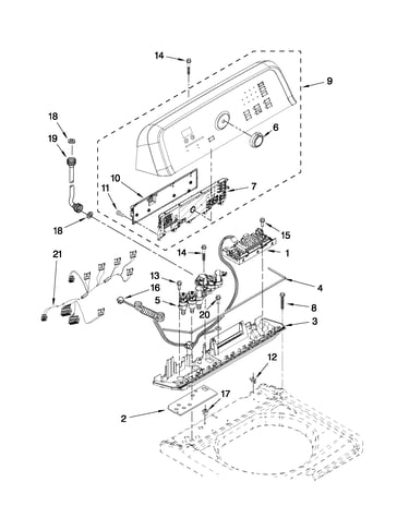 Control panel parts