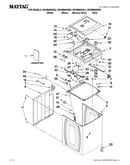 Top and cabinet parts