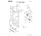 Maytag MFI2269VEW5 cabinet parts diagram