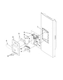Dispenser front parts