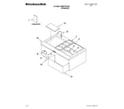 KitchenAid KBBP100LSS0 bar cart parts diagram