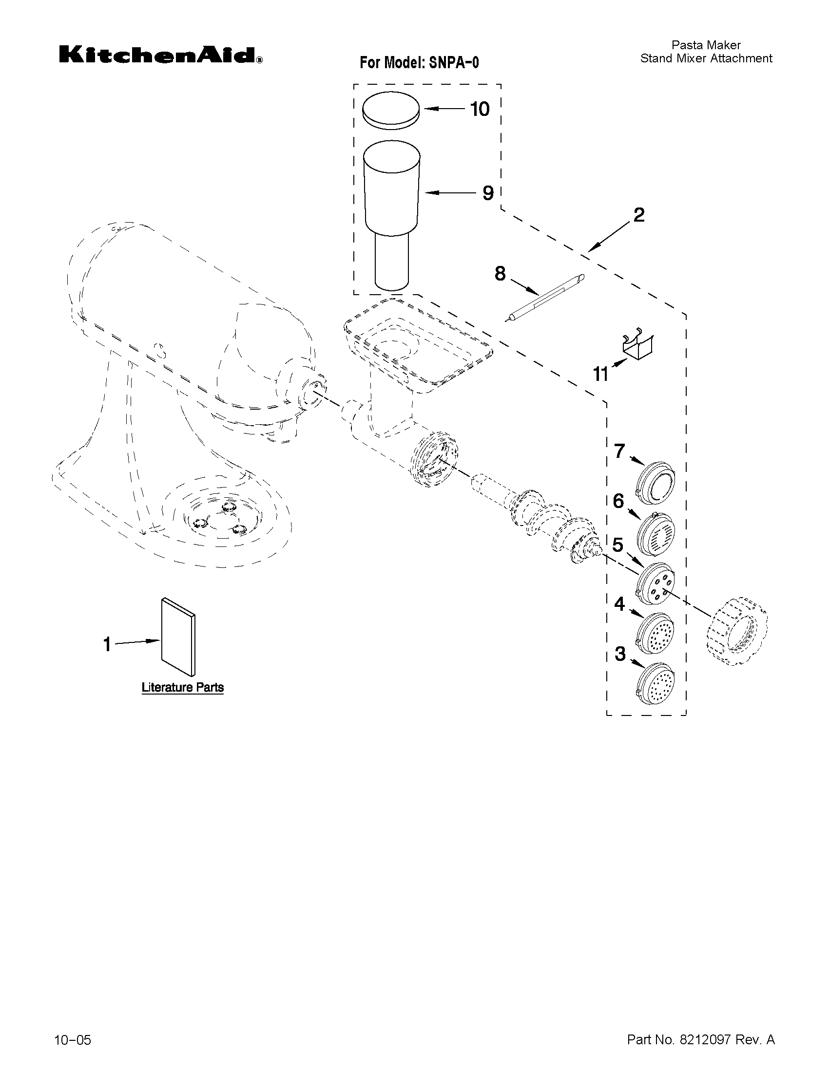 Attachment parts