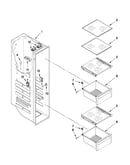 Freezer liner parts