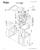Top and cabinet parts