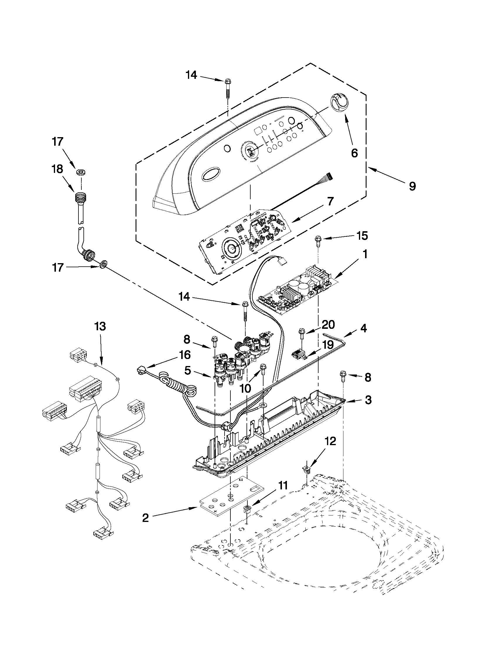 CONTROL PANEL PARTS