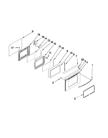 Lower door parts