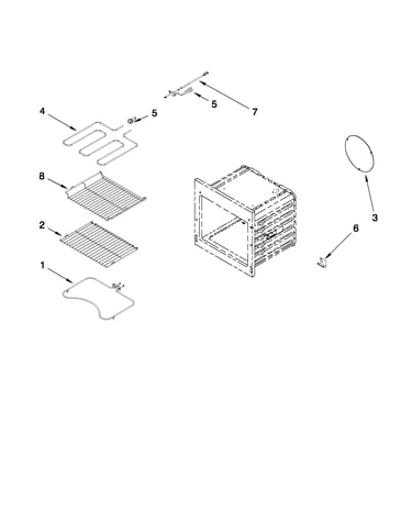 Internal oven parts