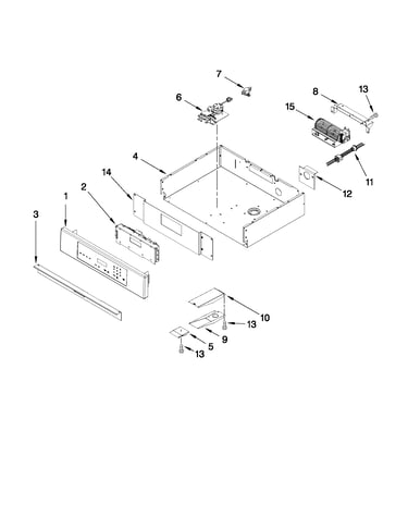 Control panel parts