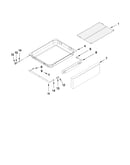 Drawer and rack parts