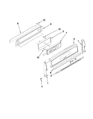 Control panel parts