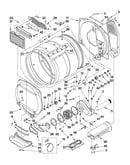 Dryer bulkhead parts