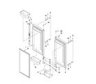 Jenn-Air JFC2089WEP4 refrigerator door parts diagram