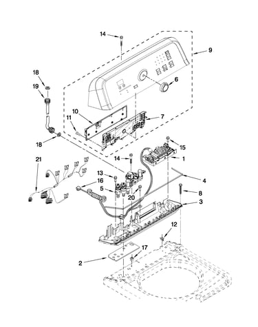 Control panel parts